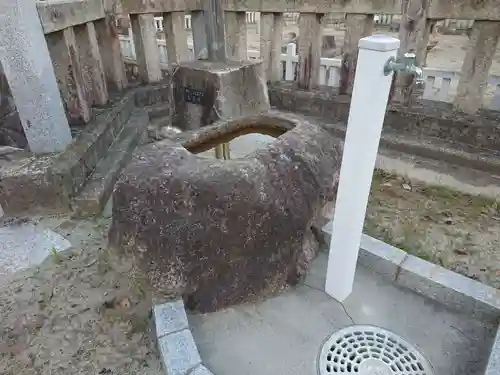 山神社（東蜆）の手水舎