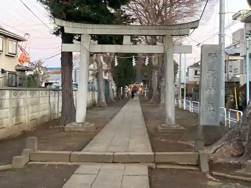 尉殿神社の鳥居