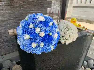 上尾御嶽神社の手水舎