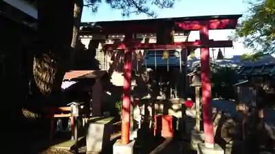 湊稲荷神社の鳥居