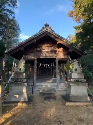伊久波神社(下三宅)の本殿・本堂