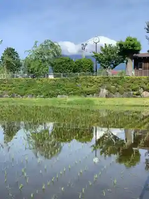 山郷神社の周辺