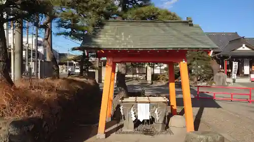 諏訪神社の手水