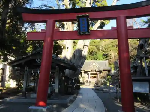 伊古奈比咩命神社の鳥居