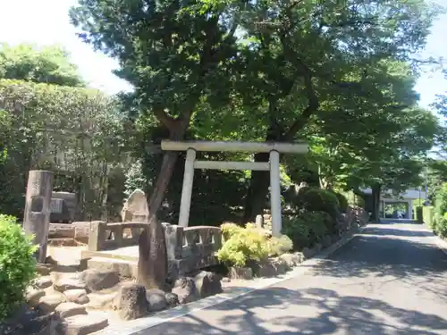 護国寺の鳥居