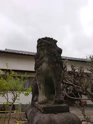 三笠神社の狛犬