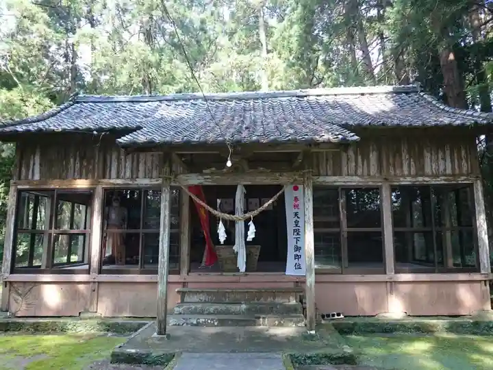 田ノ上八幡神社の本殿・本堂