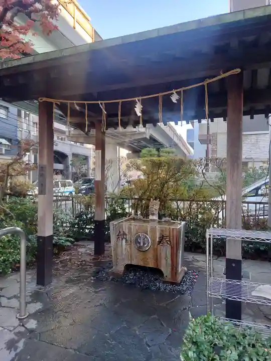 水天宮平沼神社の手水舎