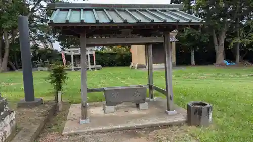 館山神社の手水