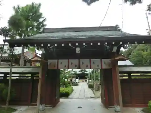 大坊本行寺の山門・神門