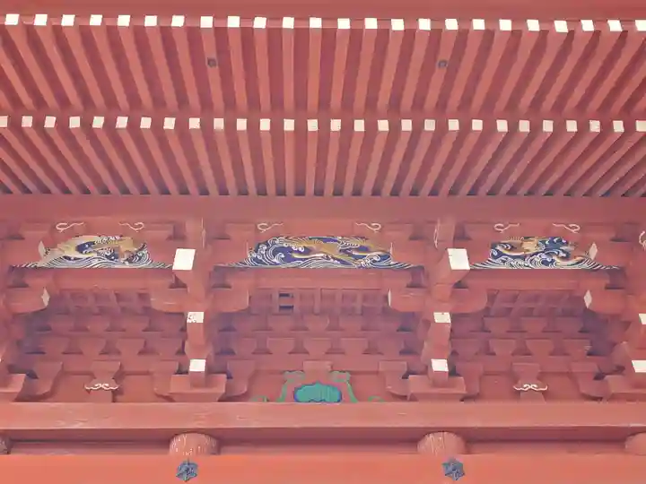 柏原八幡宮の芸術