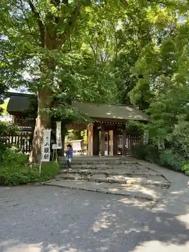 阿佐ヶ谷神明宮の山門・神門