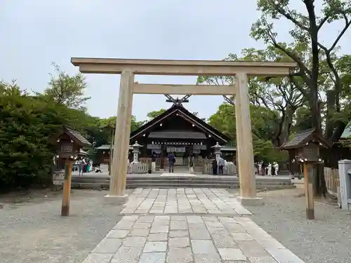 和泉國一之宮　大鳥大社の鳥居