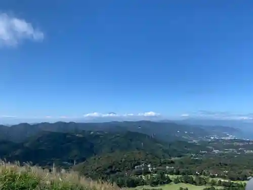 大室山浅間神社の景色