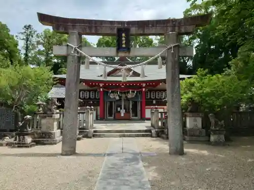 機物神社の鳥居