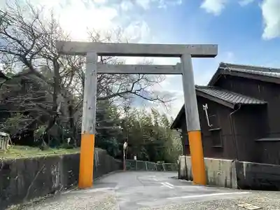 東の追分（伊勢神宮一の鳥居）の鳥居