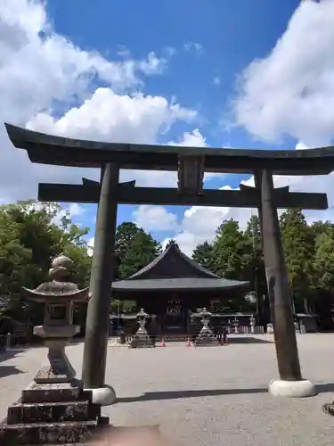 水口神社の鳥居