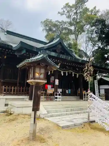 朝日森天満宮の本殿