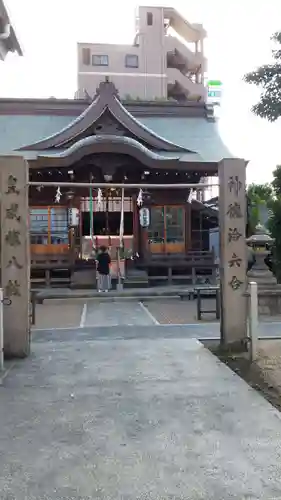 産土神社の本殿