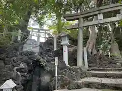 多摩川浅間神社の鳥居