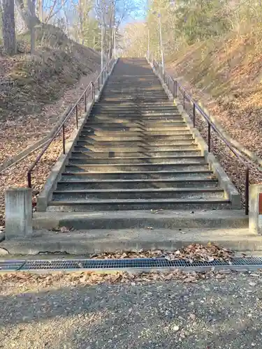 温根湯神社の景色