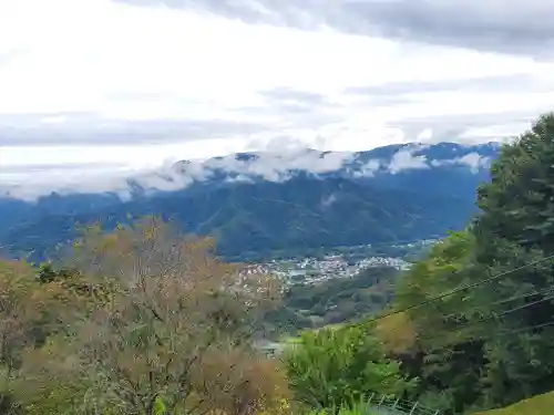 宝登山神社奥宮の景色