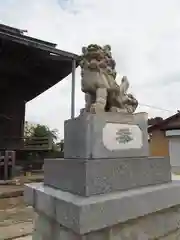 菅原神社の狛犬