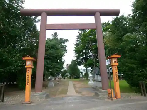 下川神社の鳥居