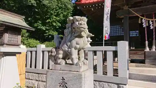 旭鎮守八幡神社の狛犬