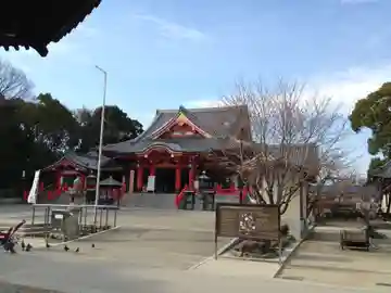 甚目寺の本殿・本堂
