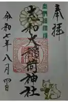 志和稲荷神社の御朱印