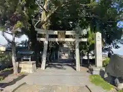 玉田神社の鳥居