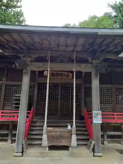 金ケ崎神社の本殿
