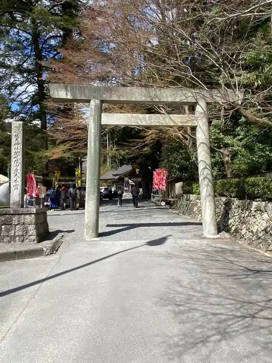 椿大神社の鳥居