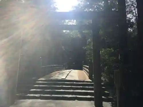 伊勢神宮内宮（皇大神宮）の鳥居