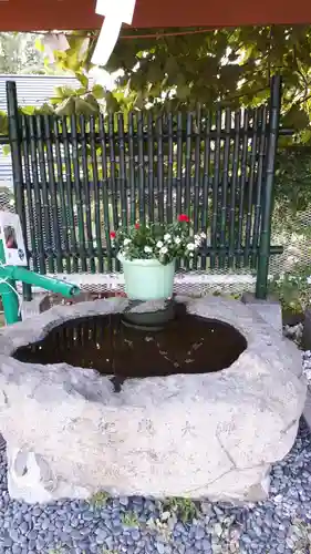 潮見ヶ岡神社の手水