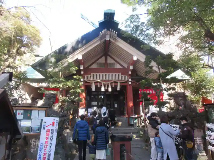 江東天祖神社の本殿・本堂