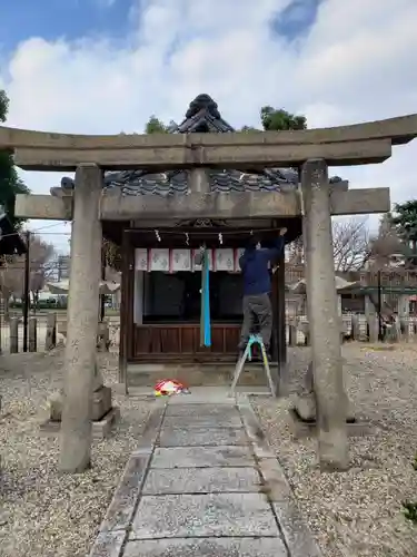 姫嶋神社の鳥居