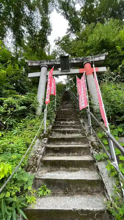 寒江山 長登寺の鳥居
