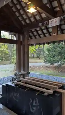 帯廣神社の手水舎
