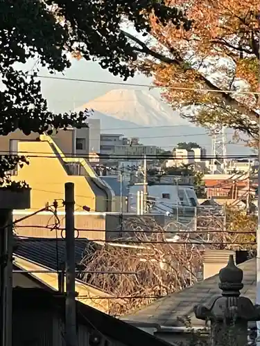 北澤八幡神社の景色