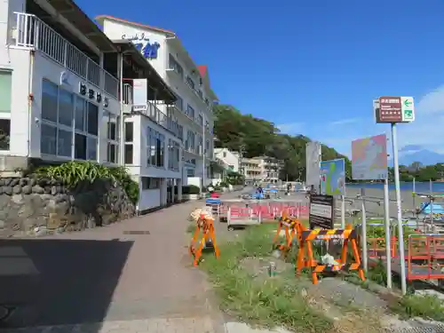 大瀬神社の周辺