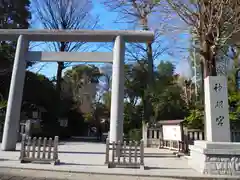 阿佐ヶ谷神明宮の鳥居