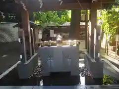 平塚神社の手水