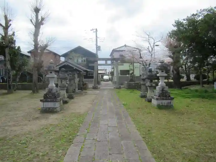 須賀神社の鳥居