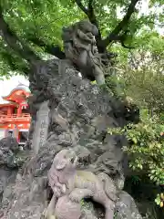 千葉神社の狛犬