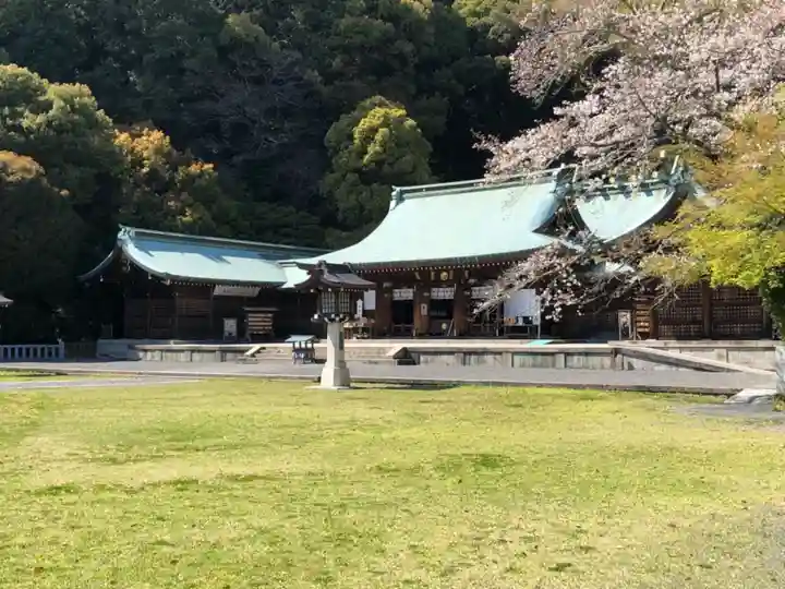 靜岡縣護國神社の本殿・本堂