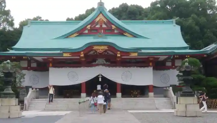 日枝神社の本殿・本堂