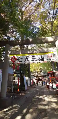 田無神社の鳥居