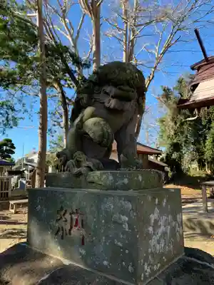 熊野神社の狛犬